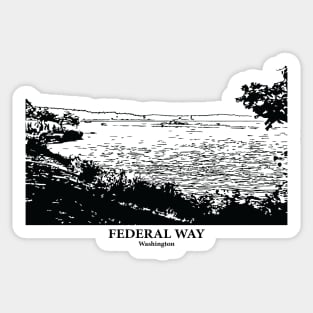 Federal Way - Washington Sticker